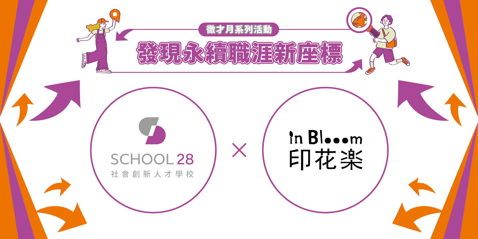 【School 28 徵才月】印花樂招募:人資專員 1 05 徵才頁組織版位 13